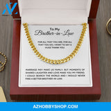 Brother In Law - Family - Cuban Link Chain