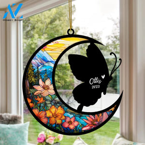Butterfly Memorial Suncatcher Pet Loss Bereavement Gift Personalized With Name Gifts For Lovers