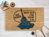 Bye Buddy Doormat - Elf Decor - Christmas Decor - Christmas Doormat - Funny Doormat - Holiday Doormat