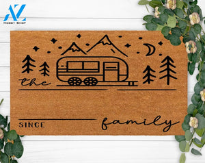 Camper Doormat-Family Christmas Gift-Dog-Wedding Gift-Holiday-Funny Home Decoration-Anniversary- Mom&Dad Gift
