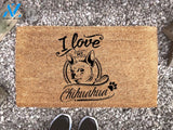 Chihuahua Doormat - Dog Lover Gift - Dog Decor - Pet - Chihuahua Gift