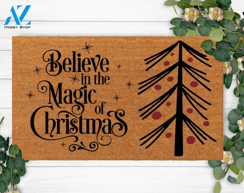 Christmas Gift-Welcome Doormat-Custom Christmas Doormat-Welcome new year doormat-Holiday Doormat-Christmas Decor