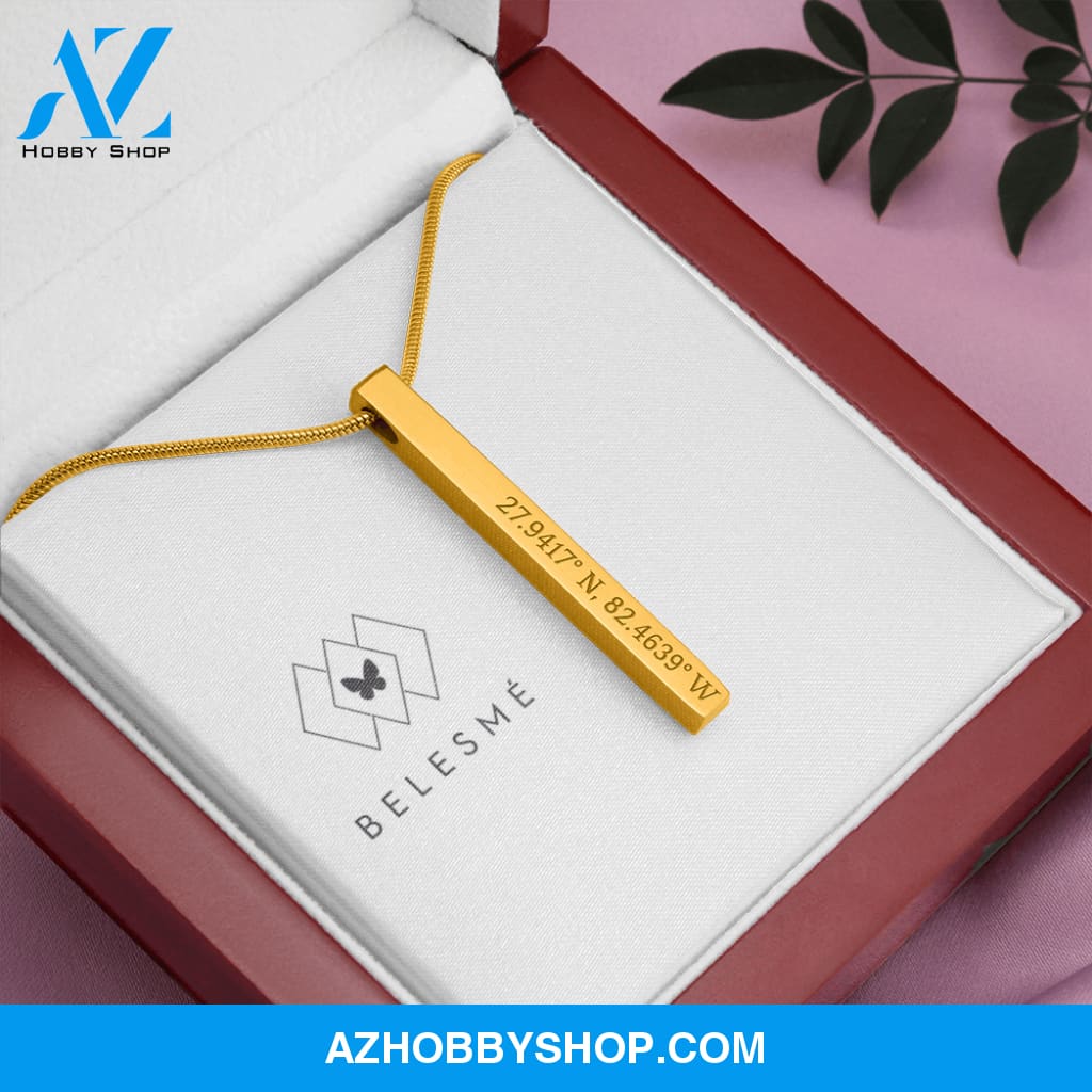 Coordinates Vertical - Necklace