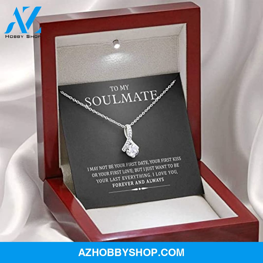 Copy of To My Soulmate | To Be Your Last Everything | Love Knot Necklace