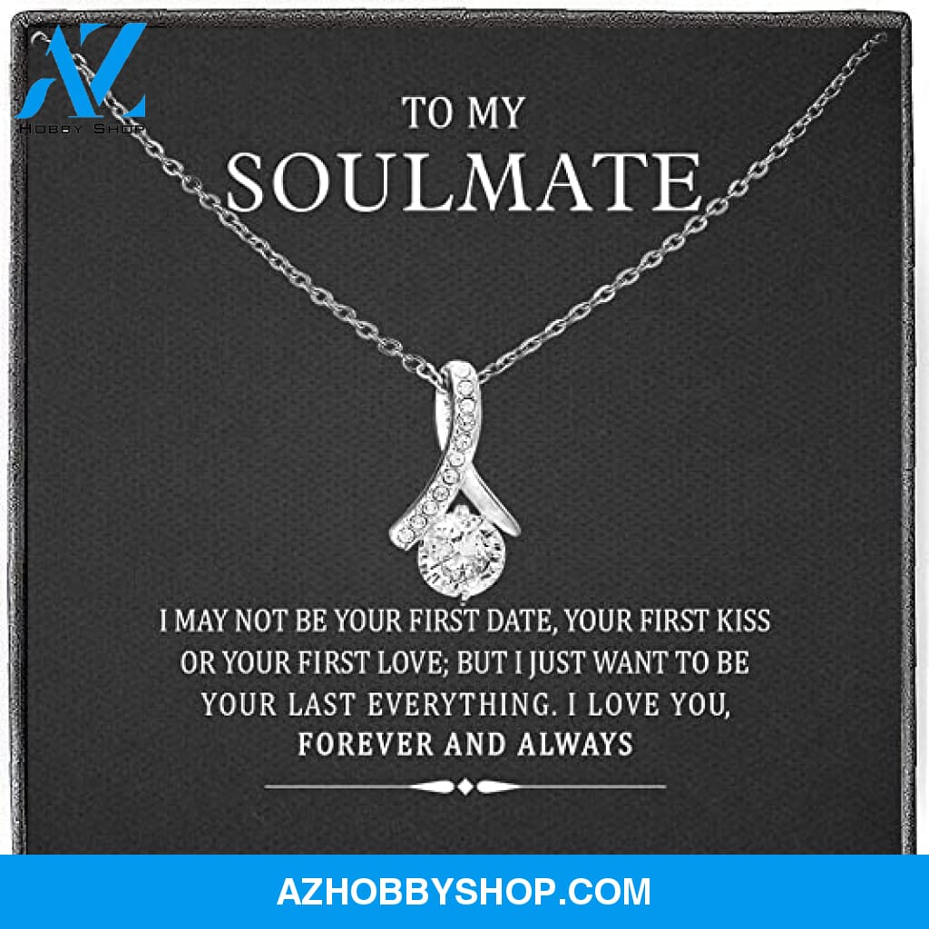 Copy of To My Soulmate | To Be Your Last Everything | Love Knot Necklace