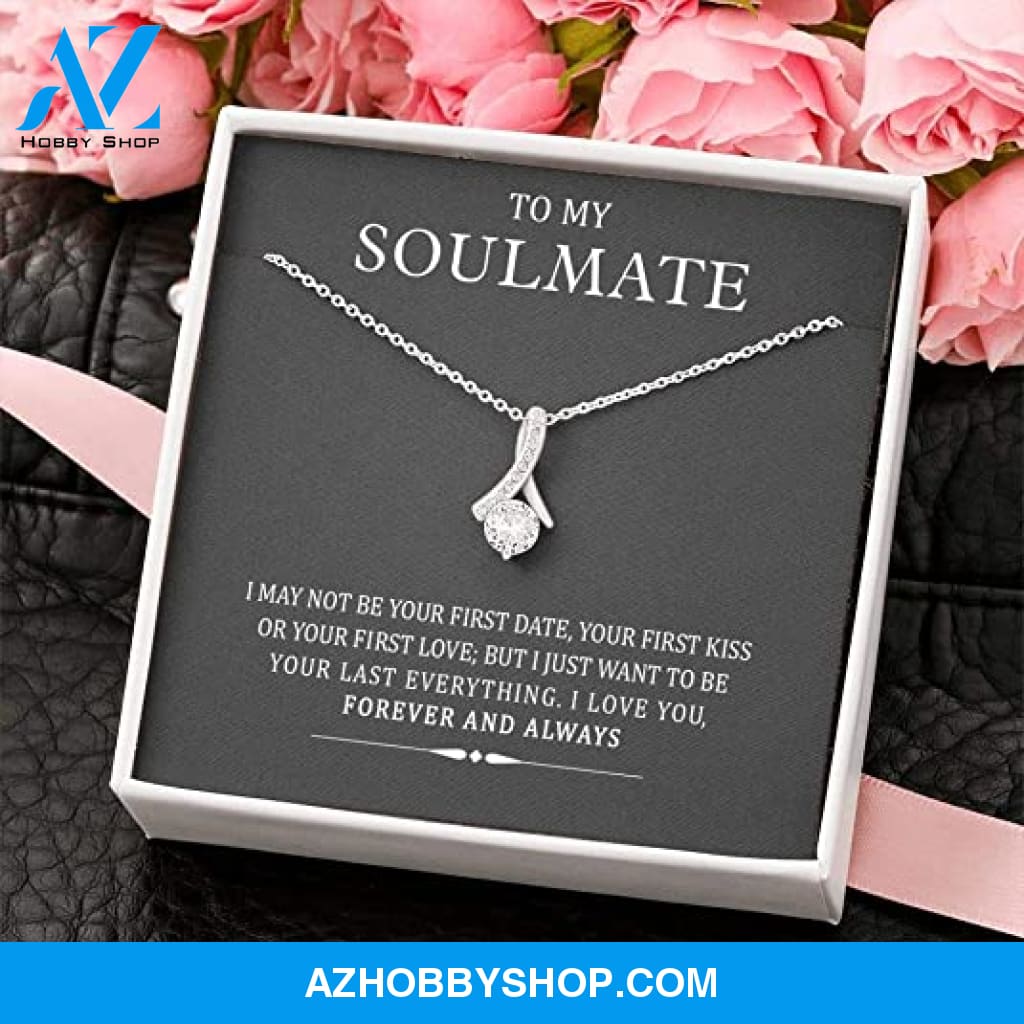 Copy of To My Soulmate | To Be Your Last Everything | Love Knot Necklace