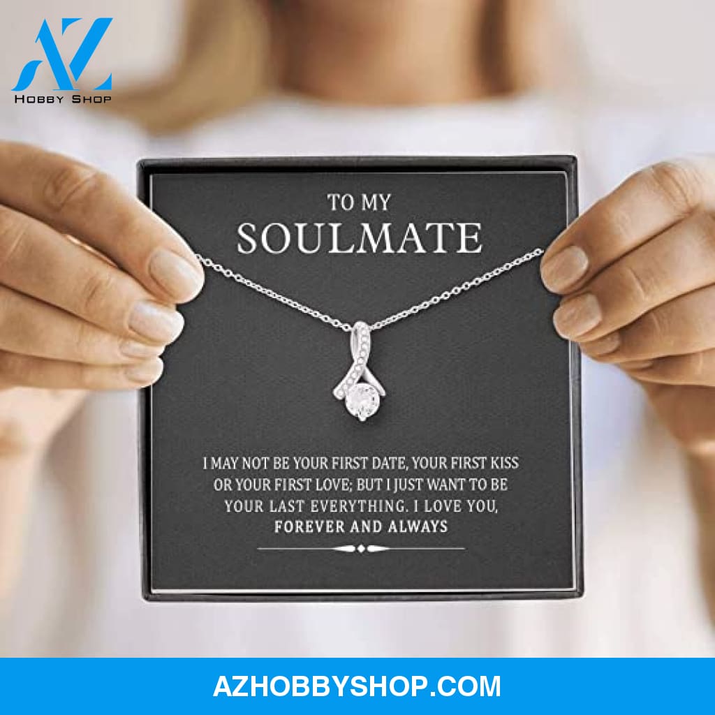 Copy of To My Soulmate | To Be Your Last Everything | Love Knot Necklace