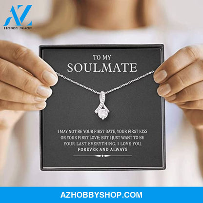 Copy of To My Soulmate | To Be Your Last Everything | Love Knot Necklace