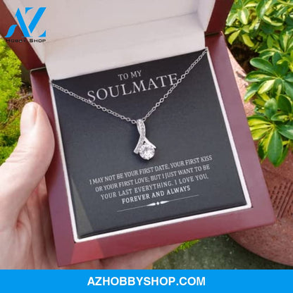 Copy of To My Soulmate | To Be Your Last Everything | Love Knot Necklace
