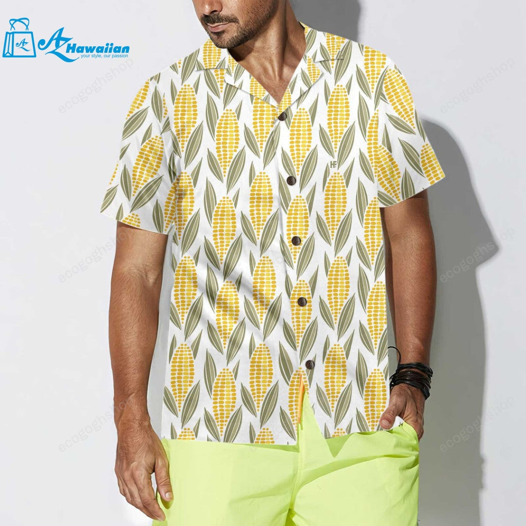 Corn Cob Maize Hawaiian Shirt -Ahw030822-1