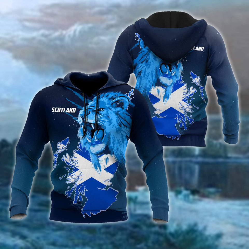 Unisex Hoodie All Over Print Lion Gifts Scotland Lion King All Over Printed Unisex Hoodie