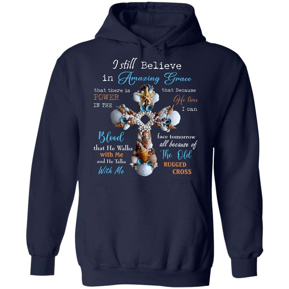 Awesome cross - All because the old rugged cross Jesus Apparel