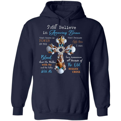 Awesome cross - All because the old rugged cross Jesus Apparel