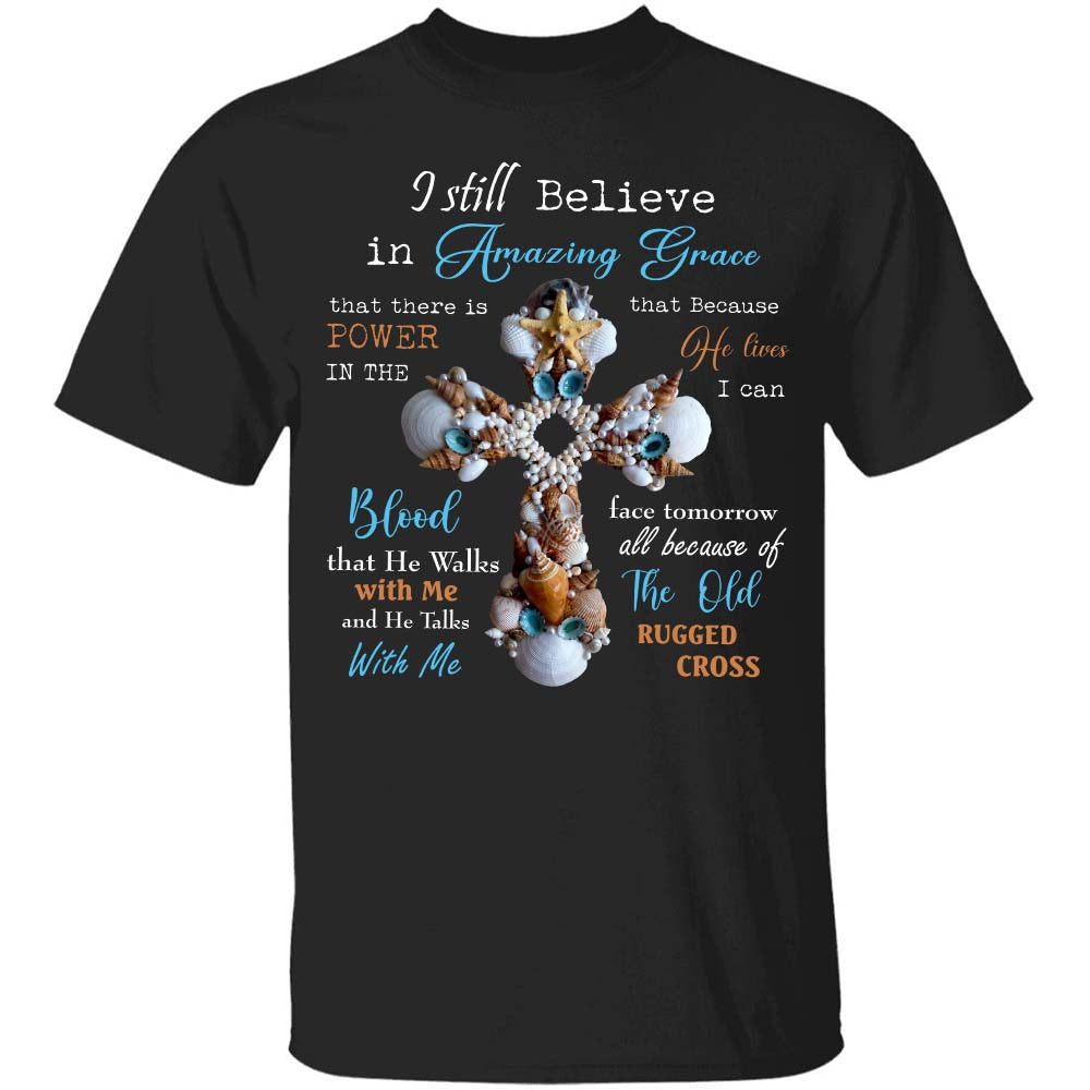 Awesome cross - All because the old rugged cross Jesus Apparel