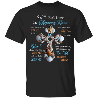 Awesome cross - All because the old rugged cross Jesus Apparel