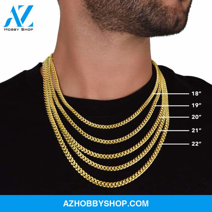 Cuban Chain Necklace for my Brother