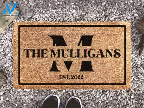 Custom Doormat - Family Gift - Personalized Gift - Personalized Doormat - Monogram Doormat - Custom Door Mat -