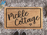 Custom Doormat With House Name - Personalised Welcome Mat - Bespoke Doormat - Housewarming Gift - Pickle Cottage -