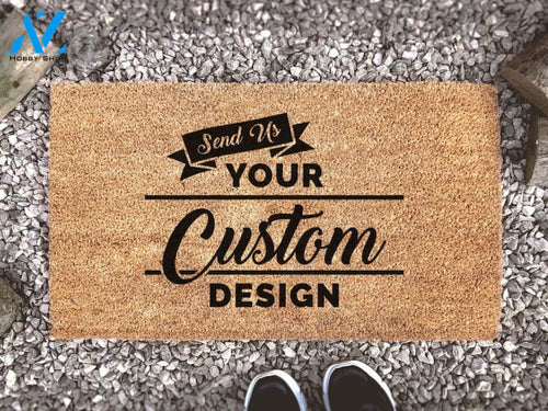 Custom Doormat - Your Custom Design - Personalized Doormat - Business Logo - Customized Welcome Mat