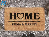 Custom Family Name Doormat - Door Mat - Anniversary Gift - Wedding Gift - Housewarming Gift - Farmhouse Decor -