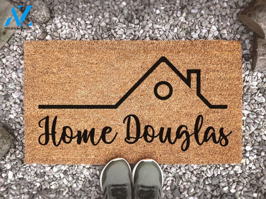Custom Family Name Doormat Personalized Home Door Mat - Customized Outdoor Rug - New Home Gift - Realtor Gift -