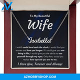Custom name best anniversary gifts for her badass women gifts love necklaces for women gift for wife birthday presents for the wife