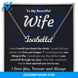 Custom name best anniversary gifts for her badass women gifts love necklaces for women gift for wife birthday presents for the wife