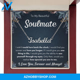 Custom name gift for girlfriend birthday personalized gifts for wife anniversary gift for her soulmate necklace for women present
