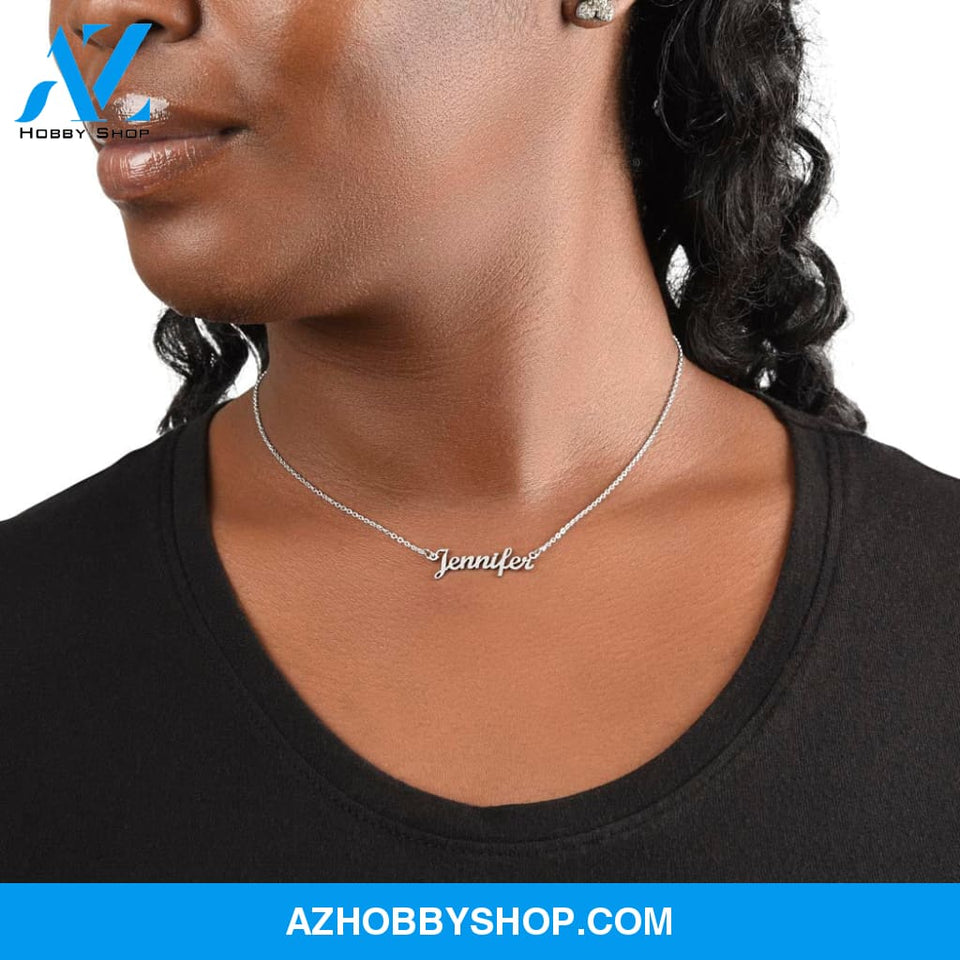 Custom Name Necklace - Gift for Daughter