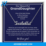 Custom Name Necklace -Gift for Granddaughter