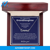 Custom Name Necklace -Gift for Granddaughter