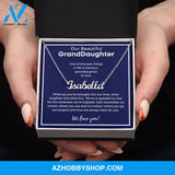 Custom Name Necklace -Gift for Granddaughter