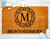 Customized Welcome Cute Doormat Flocked Coir Doormat Family Doormat Porch Decor Housewarming Doormat