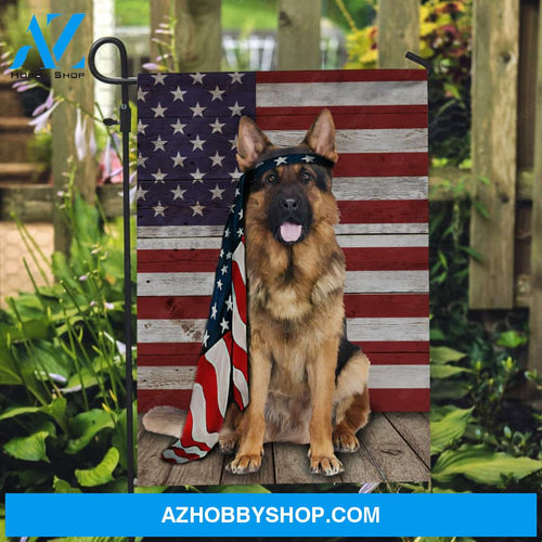Cute German shepherd drawing, Beautiful US flag - Jesus Flag