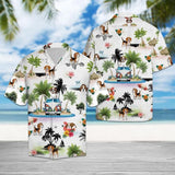 Beagle Vacation   White Nice Design Unisex Hawaiian Shirt For Men And Women Dhc17064003
