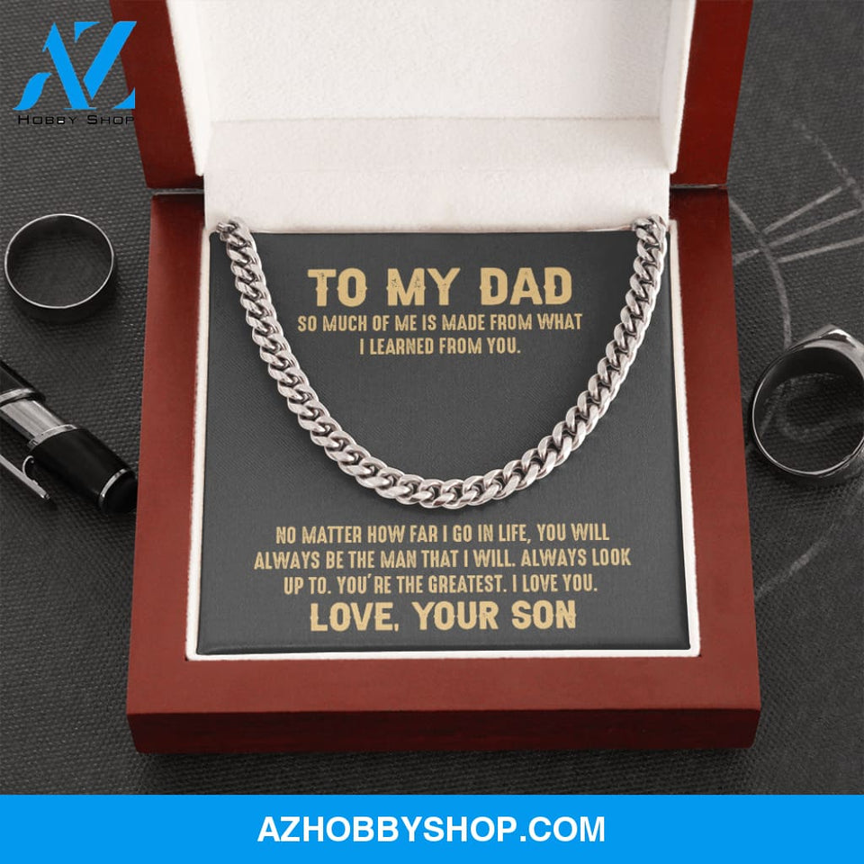 Dad - Always Matter - Cuban Link Chain