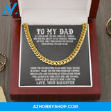 Dad - Always Strong - Cuban Link Chain
