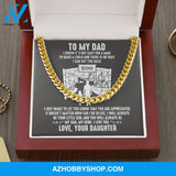 Dad - Care For Me - Cuban Link Chain