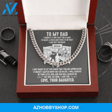 Dad - Care For Me - Cuban Link Chain