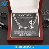 Dad - My Support - Cuban Link Chain