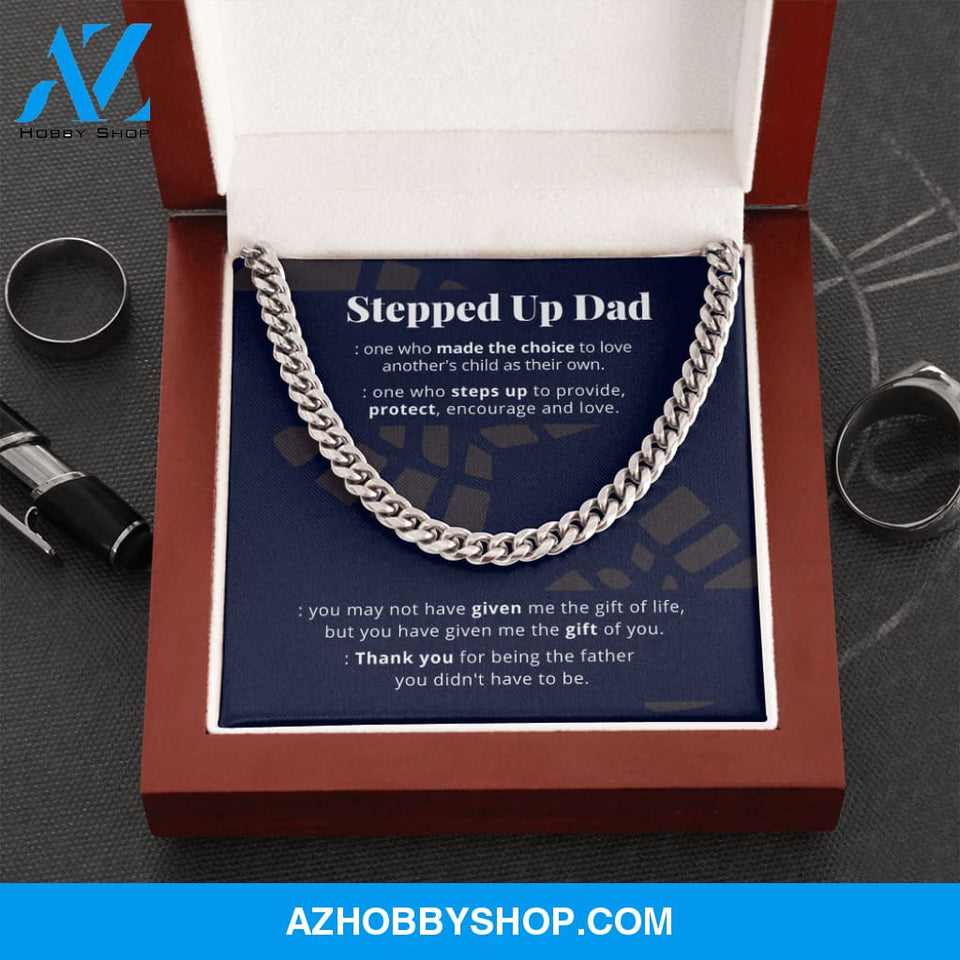 Dad - Stepped Up Dad - Cuban Link Chain