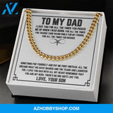 Dad - Warm Smile - Cuban Link Chain