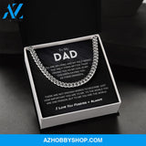 Dad - You Are The World - Cuban Link Chain