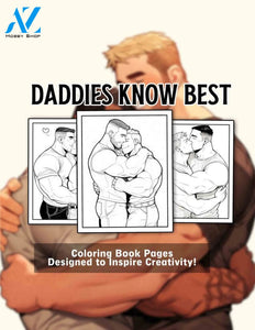 Daddies Know Best 30 Pages Printable Coloring Book