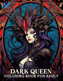 Dark Queen 30 Pages Printable Coloring Book