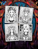 Dark Queen 30 Pages Printable Coloring Book