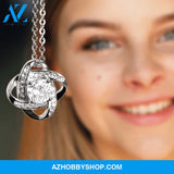 Daughter - Aim For The Skies - Love Knot Necklace