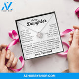 Daughter - Aim For The Skies - Love Knot Necklace