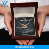 Daughter - Authentic Self - Interlocking Hearts Necklace