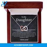 Daughter - Authentic Self - Interlocking Hearts Necklace